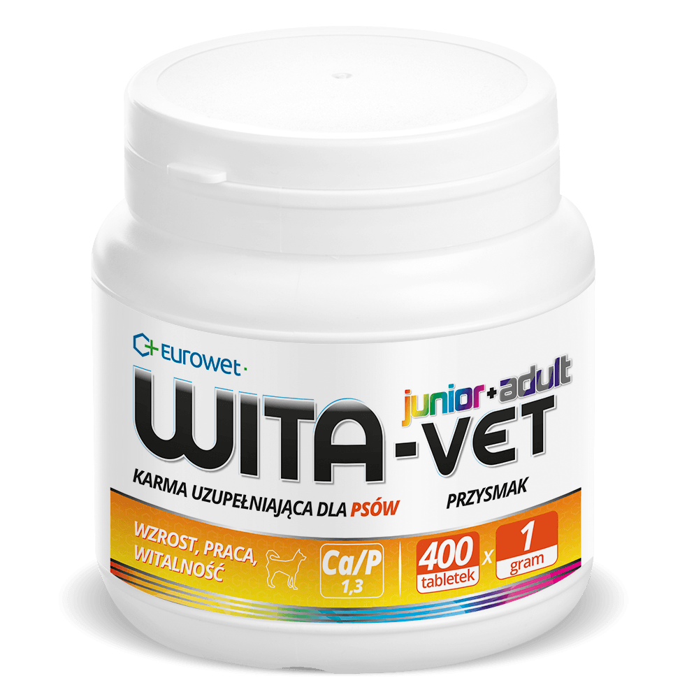 Eurowet Wita-Vet Junior +Aldut 400tab