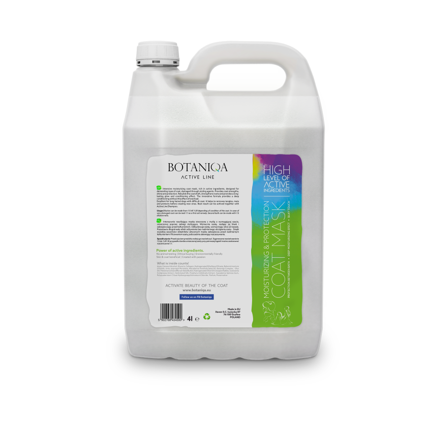 BOTANIQA Moisturizing & protection coat mask 4L