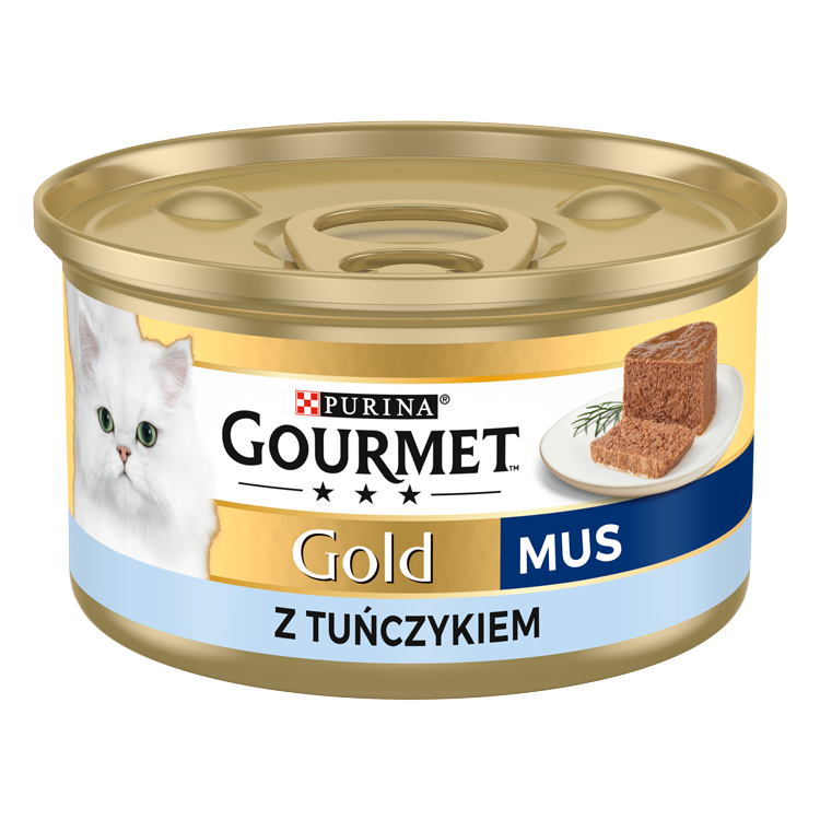 Purina Gourmet Gold mus z tuńczykiem 85g