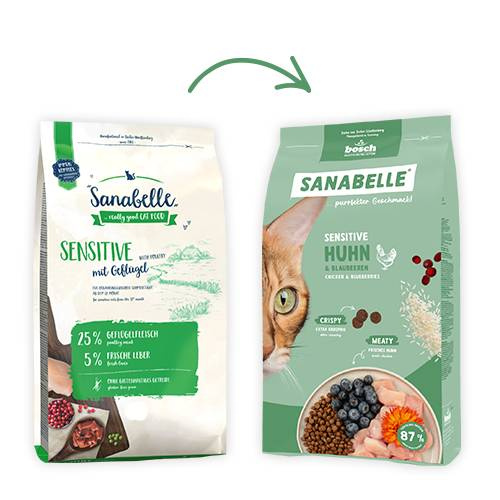 BOSCH Sanabelle Sensitive Drób 8kg