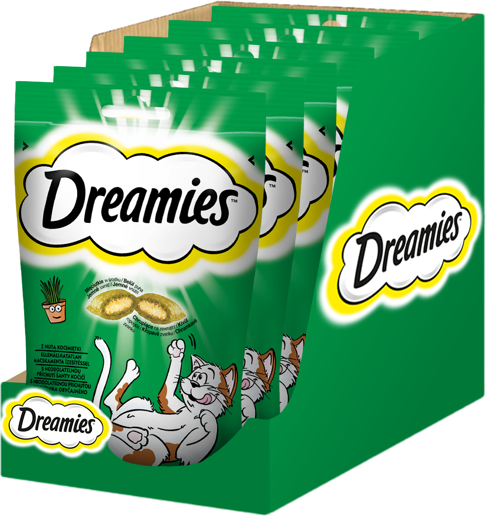 Dreamies 180g Przysmak Dla Kota Z Kocimiętką