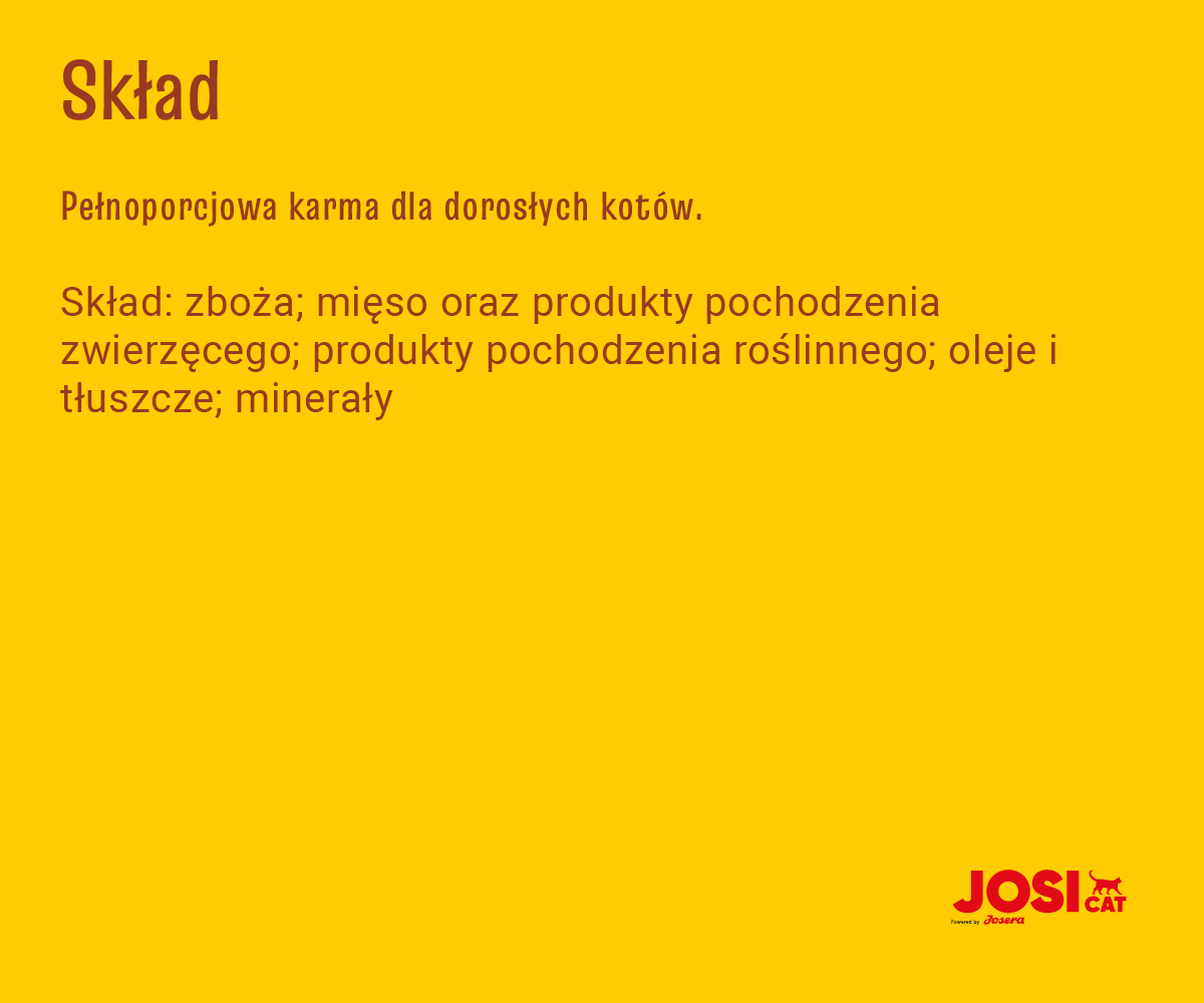JosiCat Josera Tasty Beef 18kg