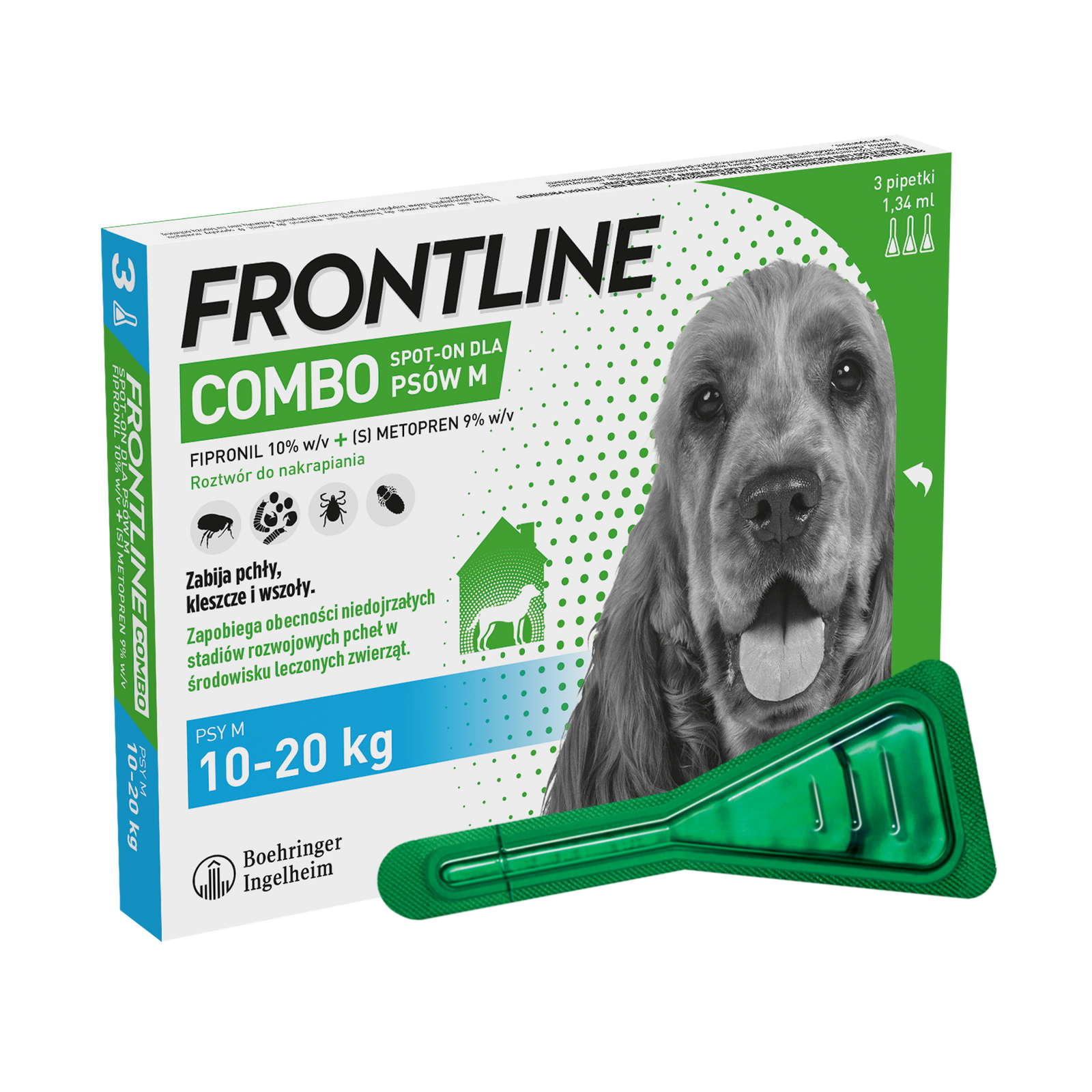 FRONTLINE Combo Spot-On Dla Psa 3x1,34ml