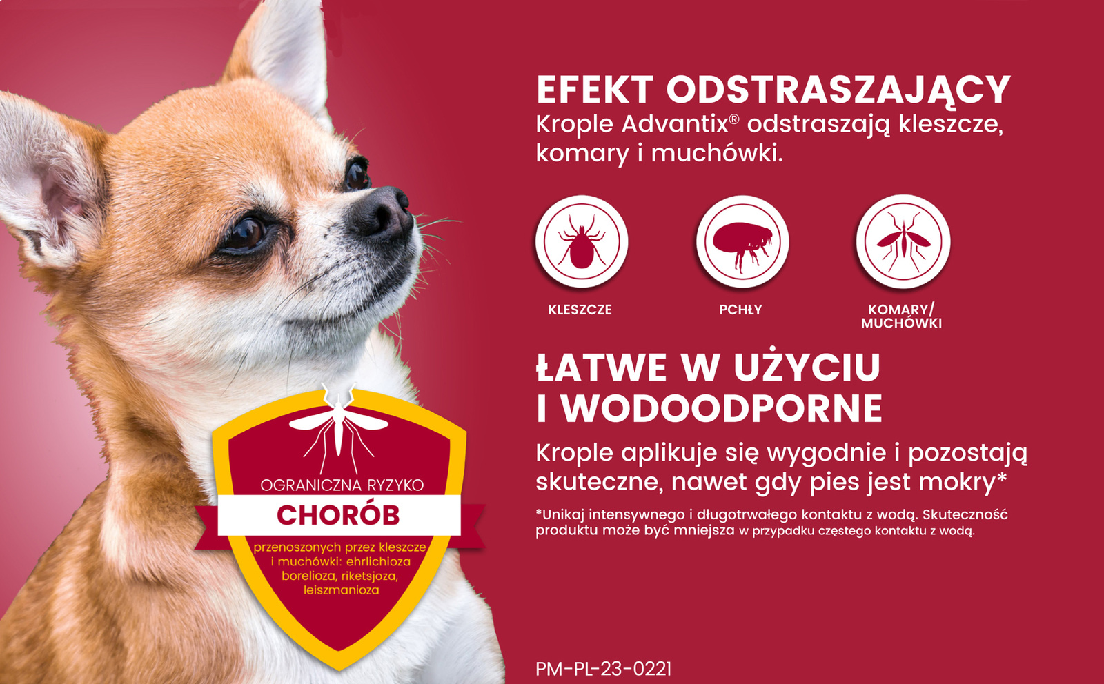Bayer Advantix Krople Na Kleszcze I Pchły 4x0,4ml