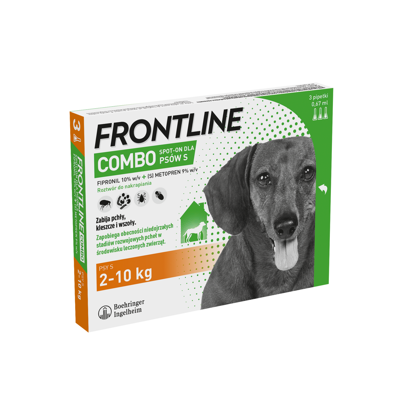 FRONTLINE Combo Spot-On Dla Psów 3x0,67ml