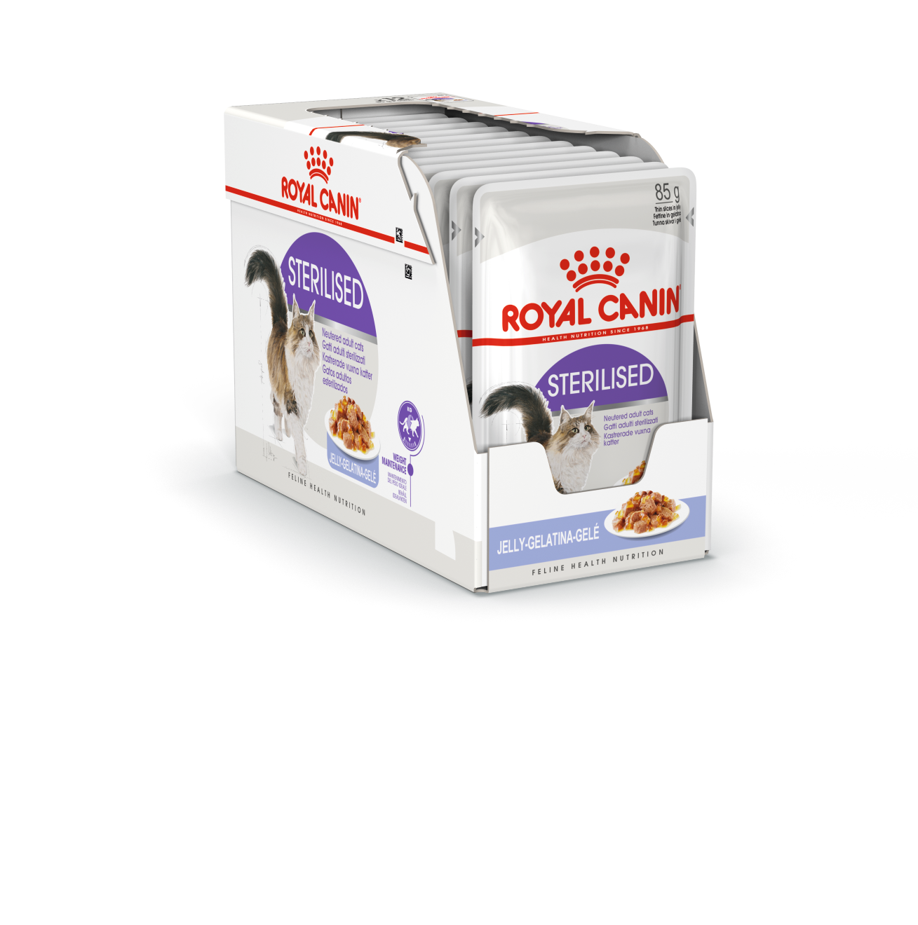 ROYAL CANIN Sterilised W Sosie 12x85g