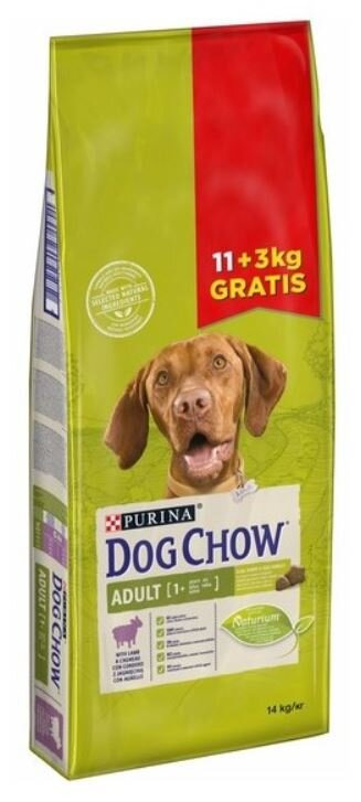 Purina Dog Chow Adult Z Jagnięciną 14kg