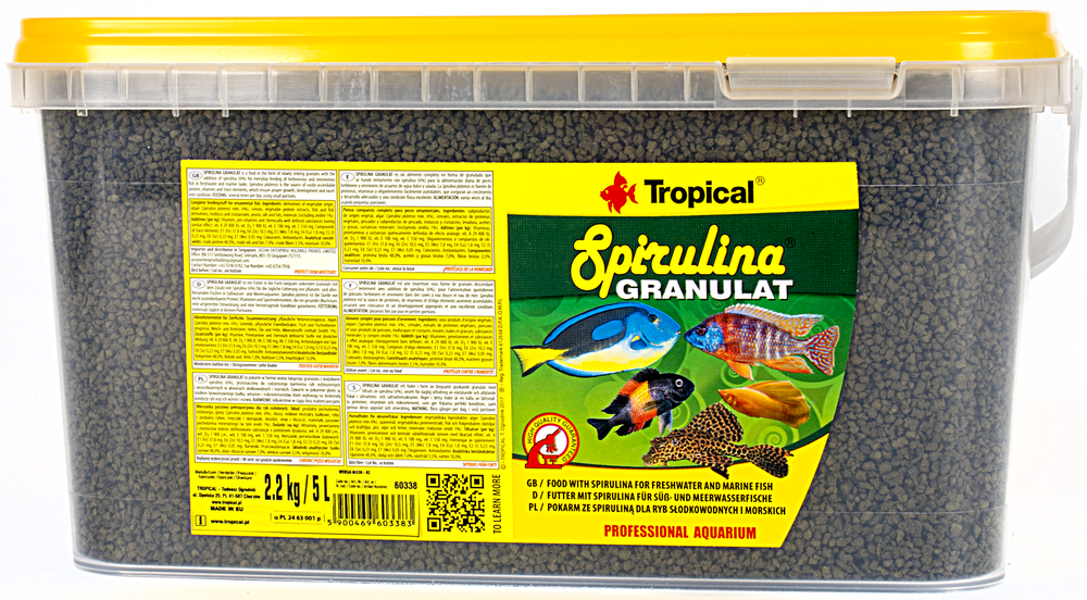 Tropical Spirulina Granulat 5000ml.