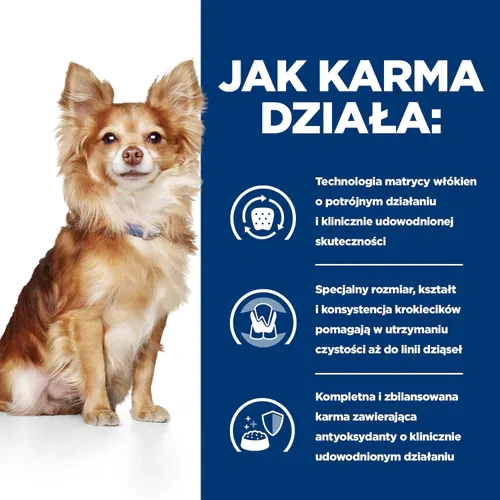 Hill's PD Prescription Diet Canine t/d Mini Dental Care Kurczak 3kg