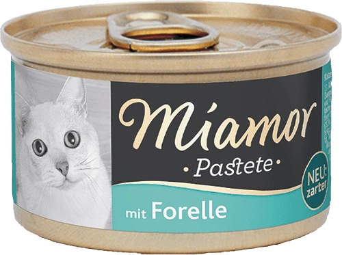 Miamor Pastete pstrąg 85g puszka