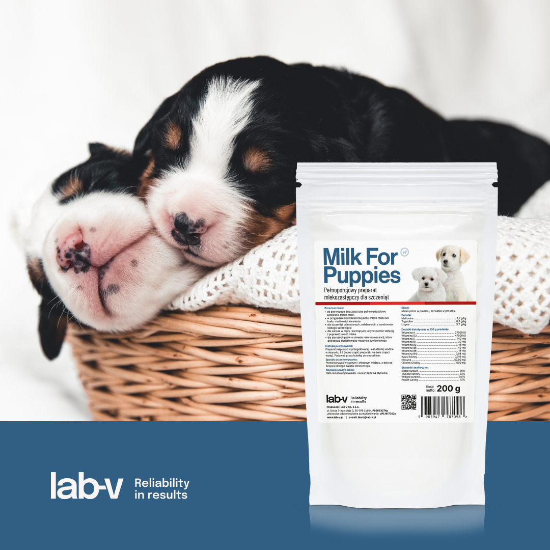 Lab-v Milk For Puppies-mleko dla szczeniąt 200g