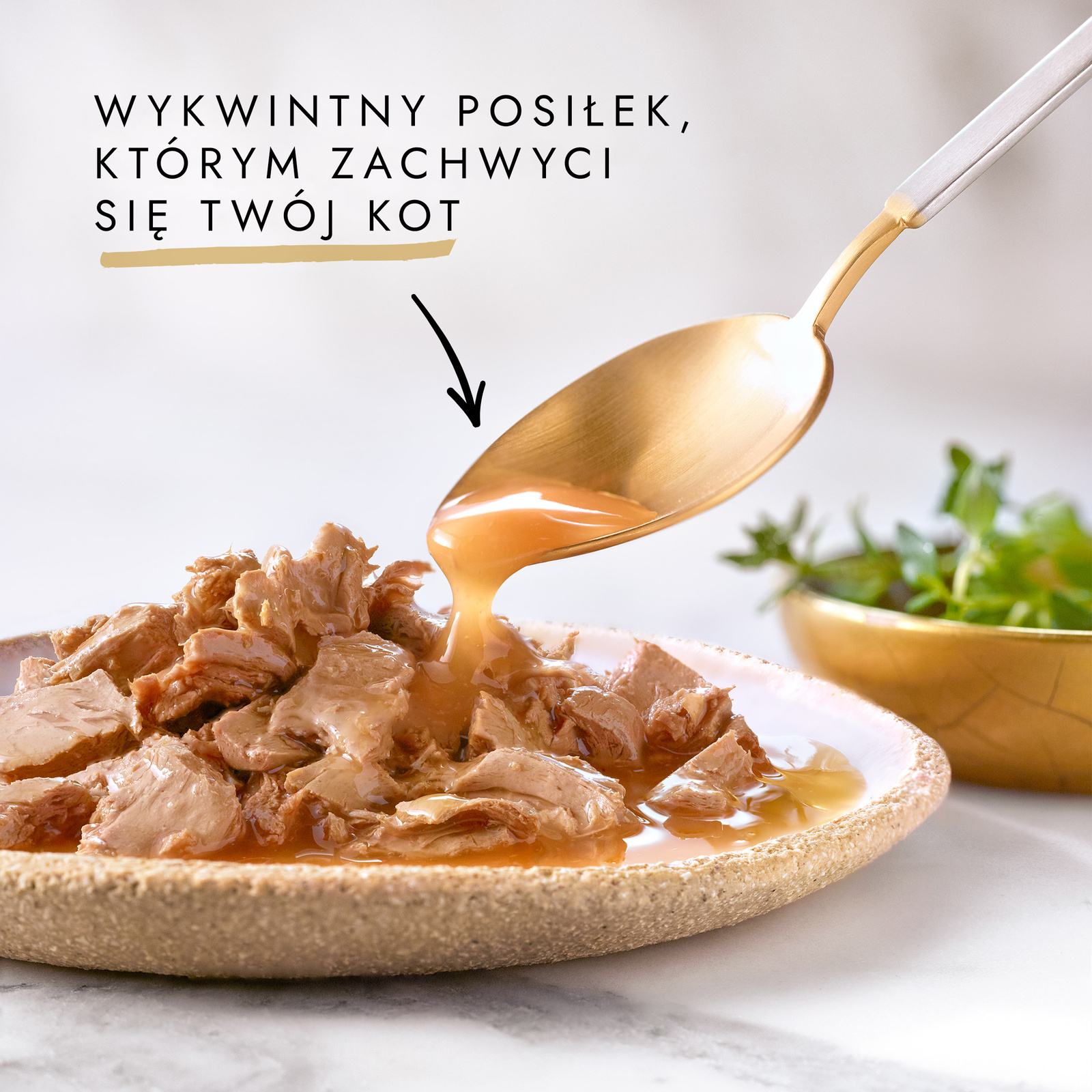Purina Gourmet Gold Sauce Delight z wołowiną 85g