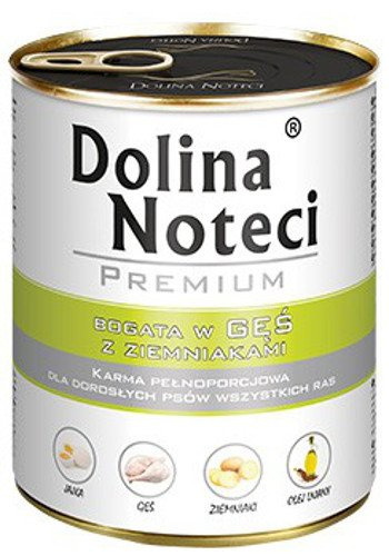 Dolina Noteci Premium Gęś z ziemniakami 800g