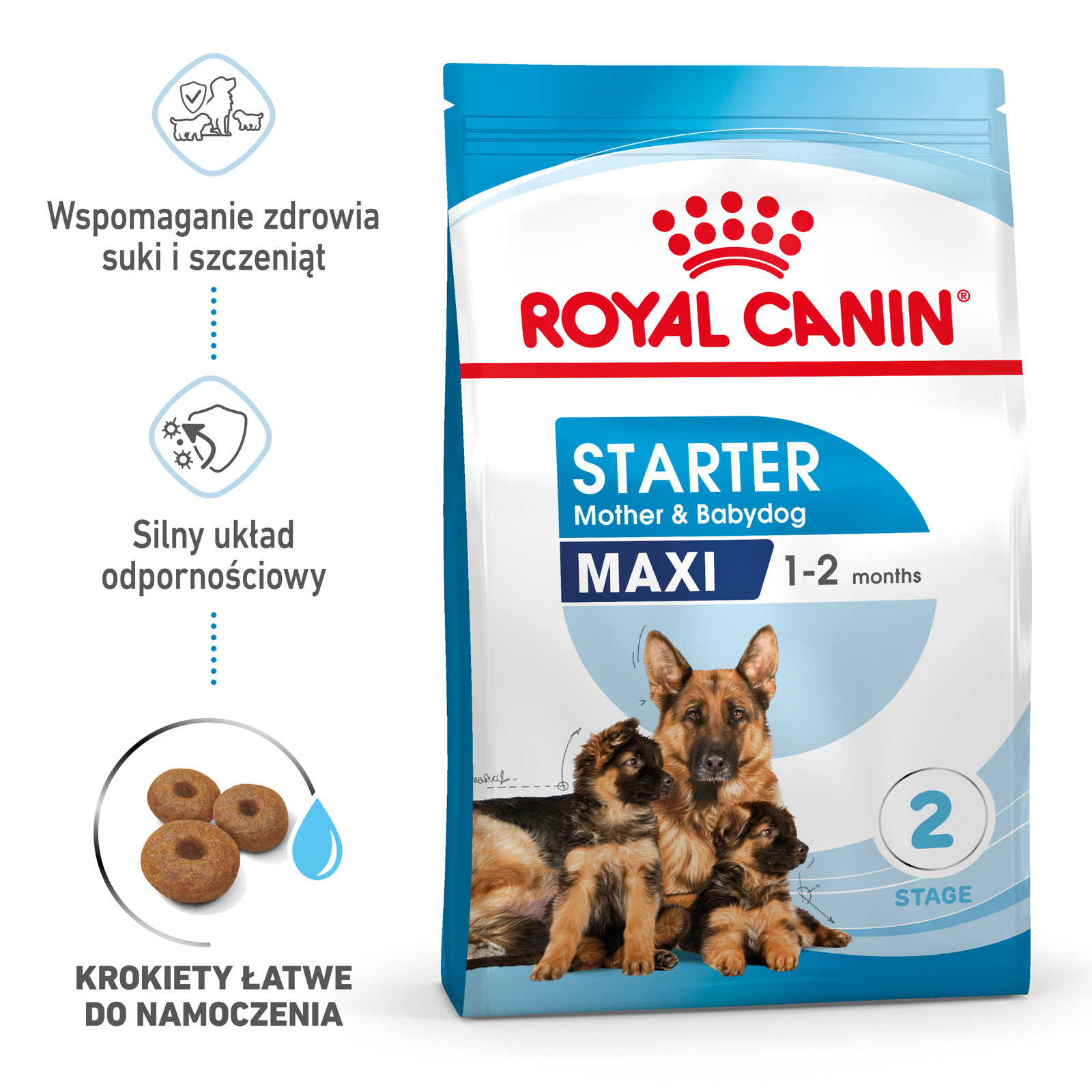 ROYAL CANIN Maxi Starter Mother & Babydog 15kg