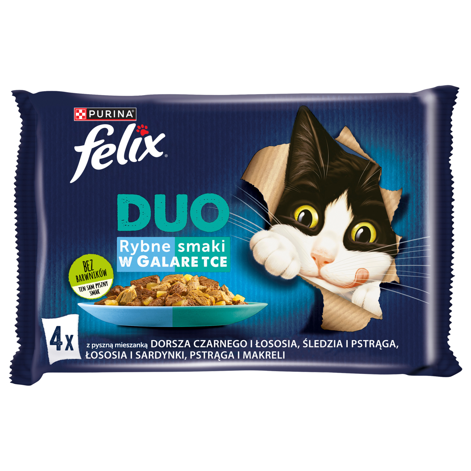 Felix Duo Rybne Smaki W Galaretce 4x85g