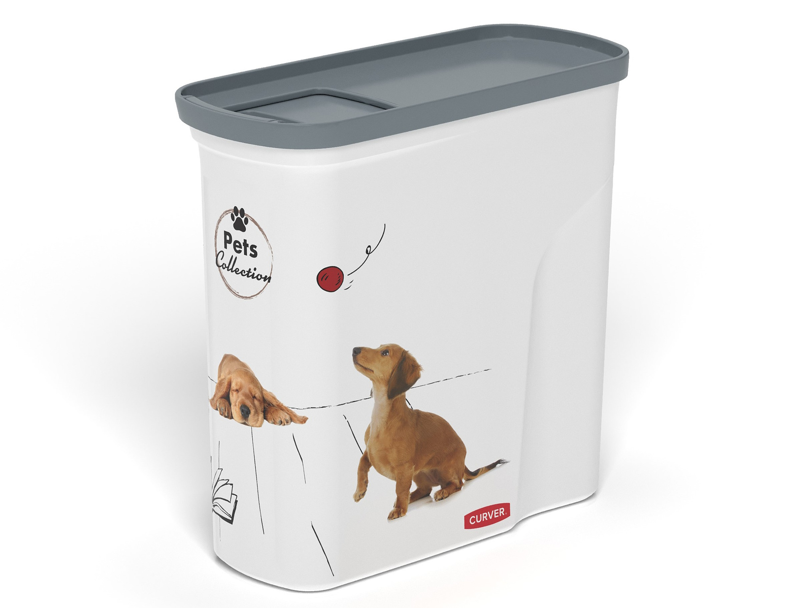 Curver PetLife Pojemnik Do Przechowywania Karmy W Psy 2l