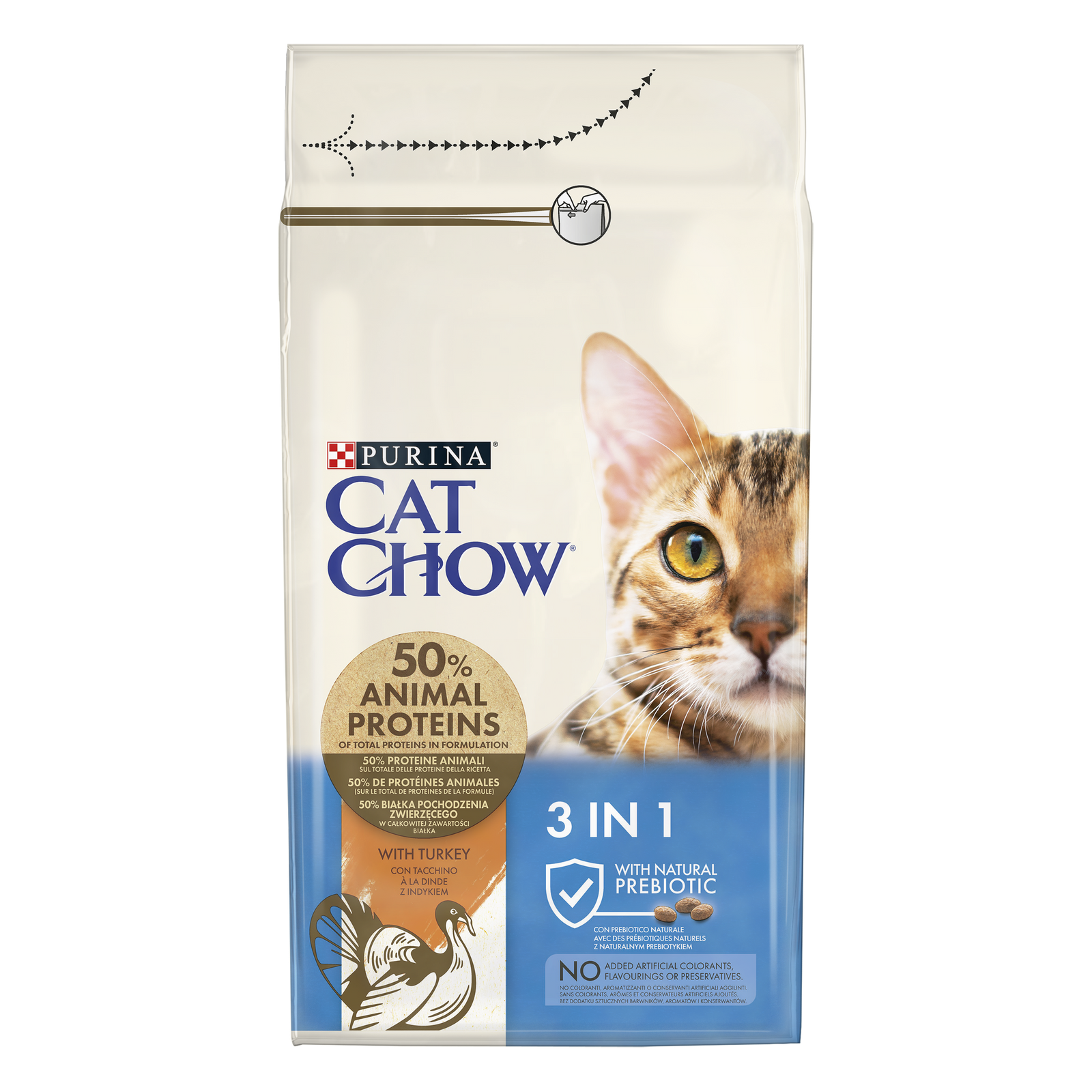 Purina Cat Chow Special Care 3w1 1,5kg