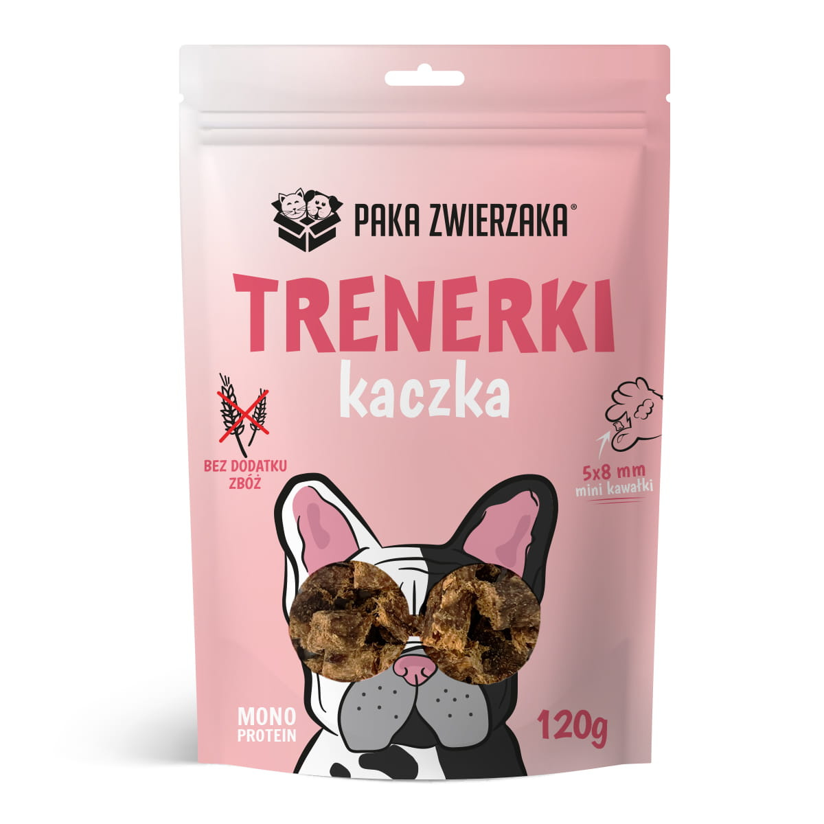 Paka Zwierzaka Trenerki Przysmak Dla Psów Kaczka 120g