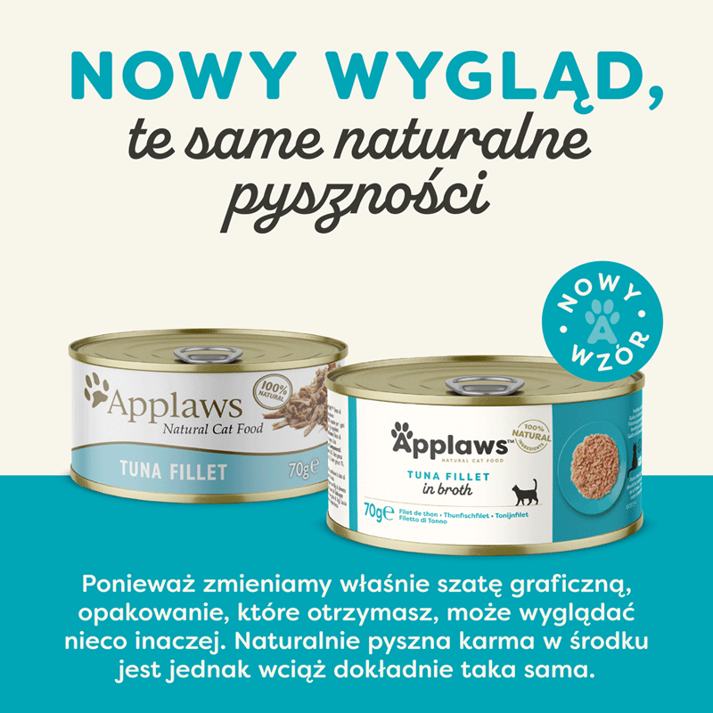 APPLAWS Tuna Fillet In Broth 70g