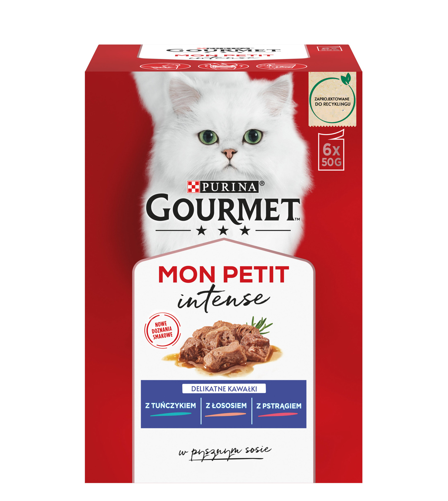GOURMET Mon Petit Rybne Fileciki 6x50g