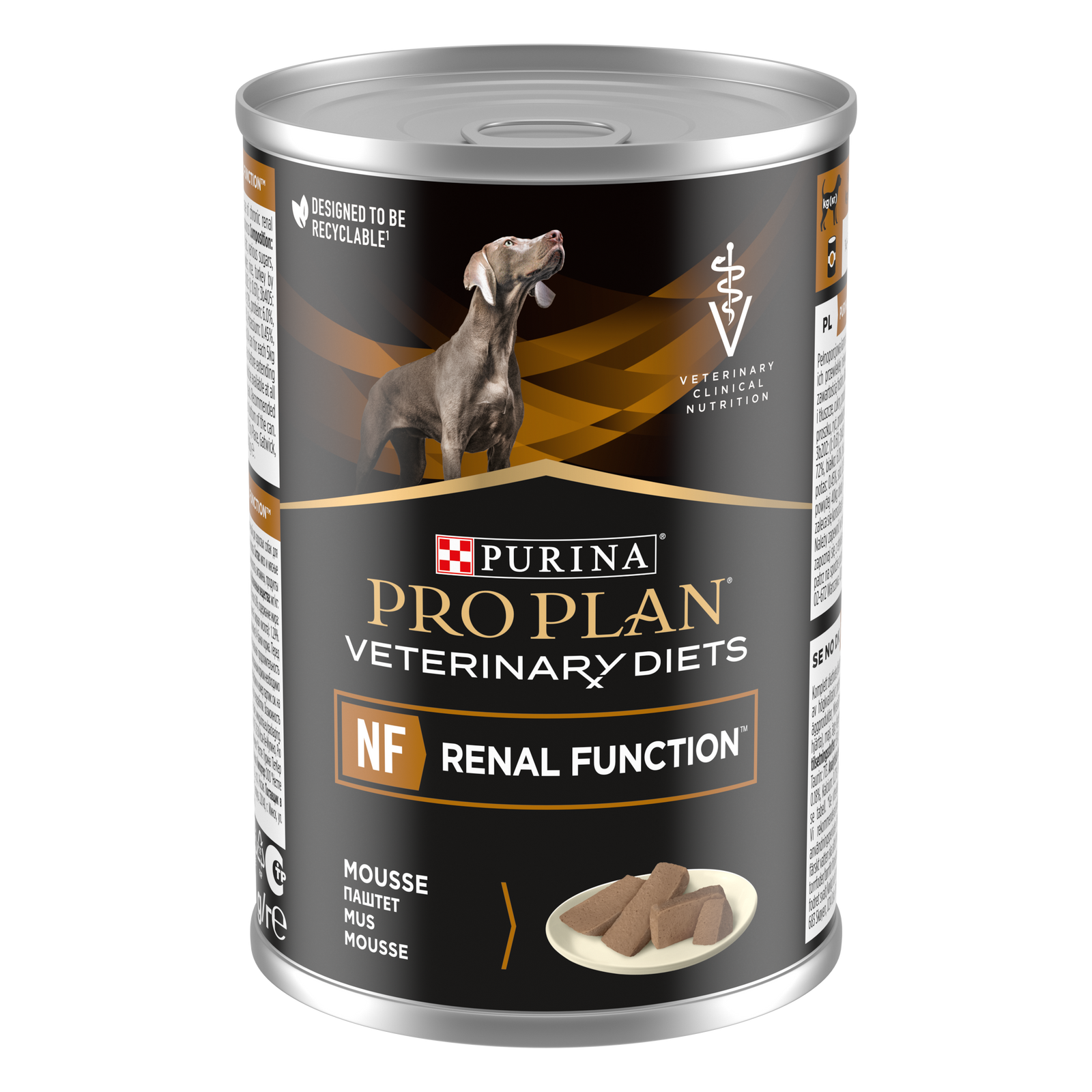 PRO PLAN Veterinary Diets NF Renal Function Karma Mokra Mus Dla Psa 400G