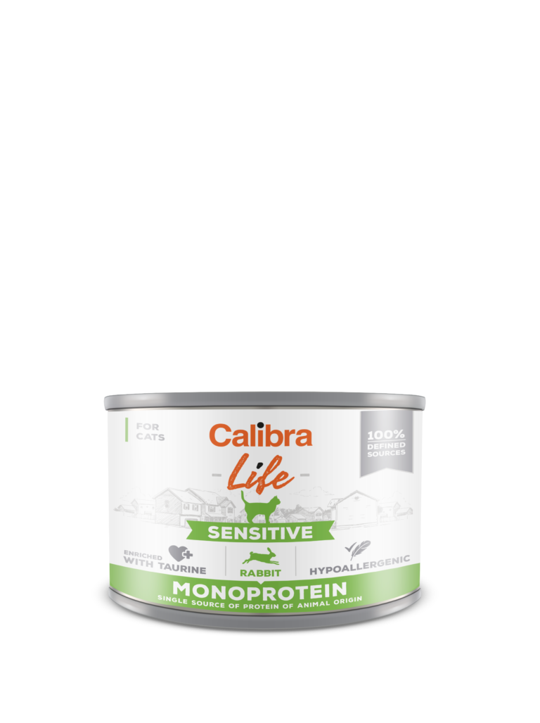Calibra Cat Life Sensitive Karma Dla Kota Z Królikiem 200g