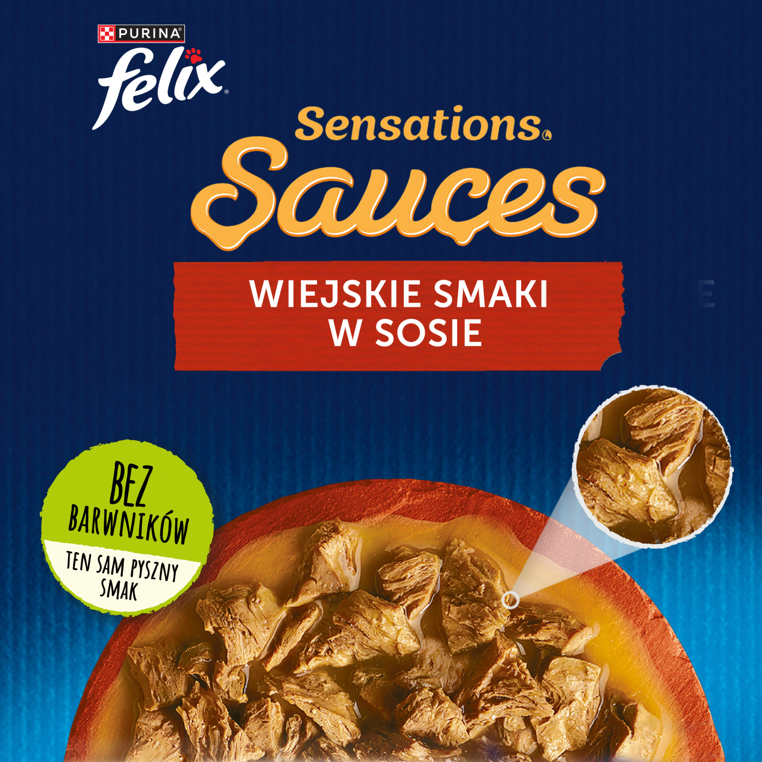 Felix Sensations Sauces Karma Dla Kota Wiejskie Smaki W Sosie 4x85g