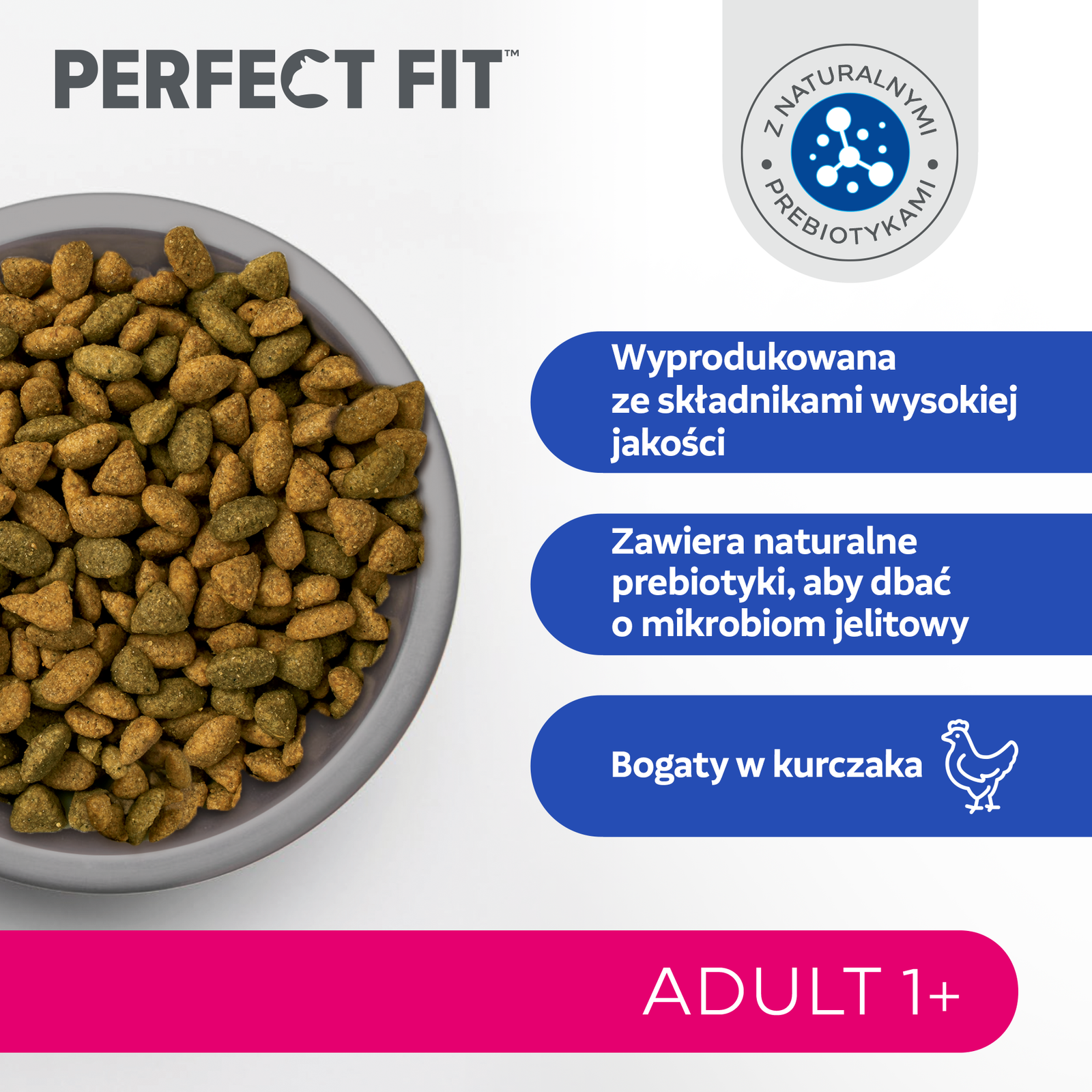 PERFECT FIT Adult 1+ Z Kurczakiem 7kg