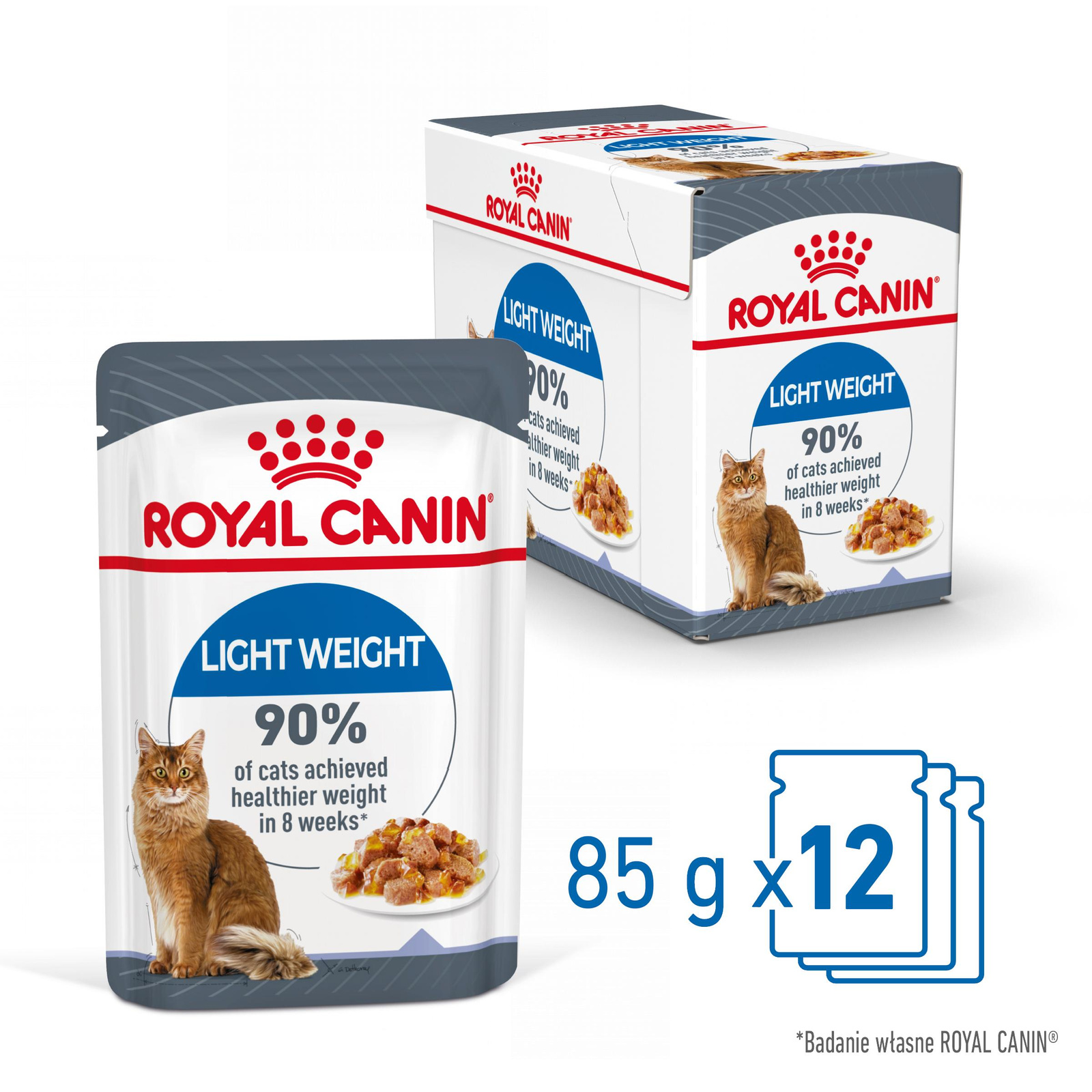 ROYAL CANIN Light Weight Care W Galaretce 12x85g