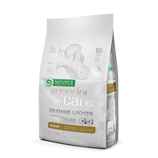 Nature's Protection Superior Care White Dogs Adult Small Breed With Lamb 1,5kg
