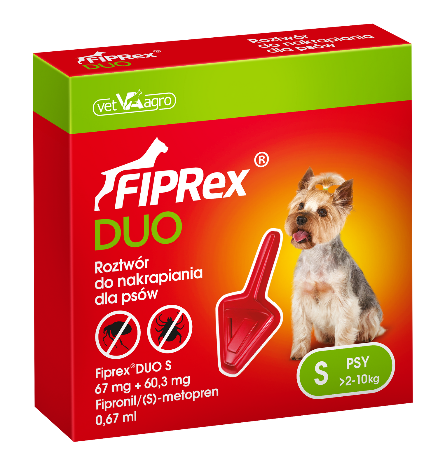 Vet-Agro Fiprex Duo S 0,67ml
