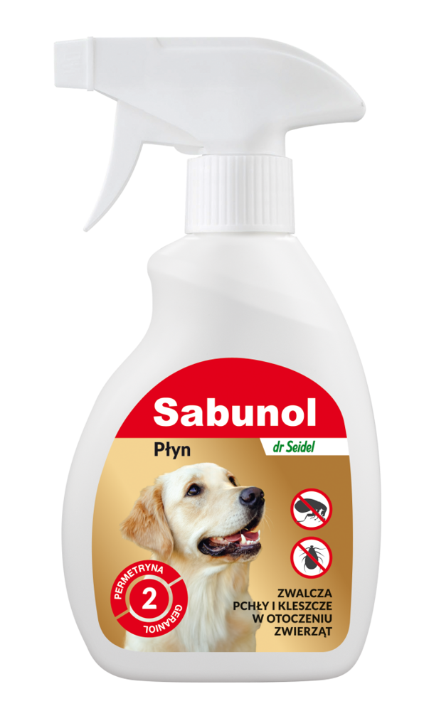 Laboratorium DermaPharm Sabunol Płyn Do Zwalczania Pcheł W Otoczeniu Zwierząt 250ml