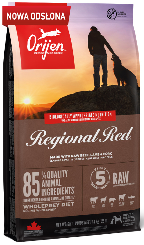Orijen Regional Red Dog 11,4kg