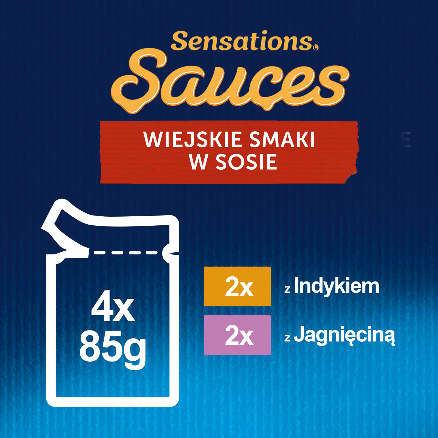 Felix Sensations Sauces Karma Dla Kota Wiejskie Smaki W Sosie 4x85g