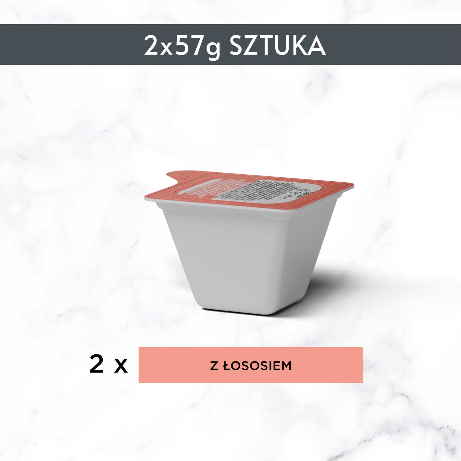 GOURMET Revelations Delikatne Kawałki w Galaretce z Łososiem 2x57g