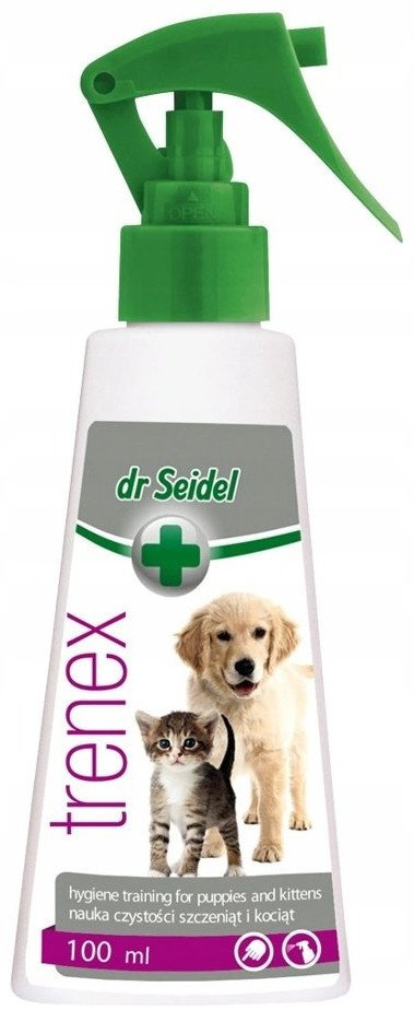 Laboratorium DermaPharm Dr Seidel Trenex Płyn Do Nauki Czystości Dla Szczeniąt I Kociąt 100ml
