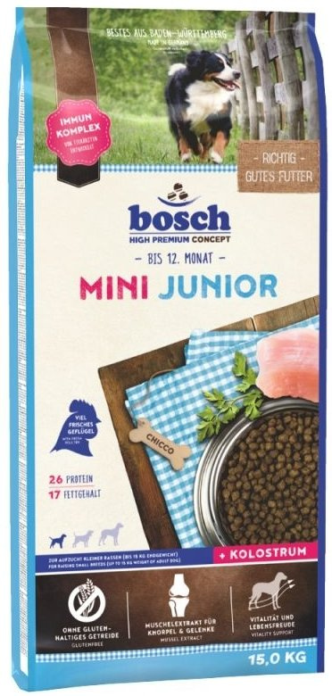 BOSCH Mini Junior Drób 15kg