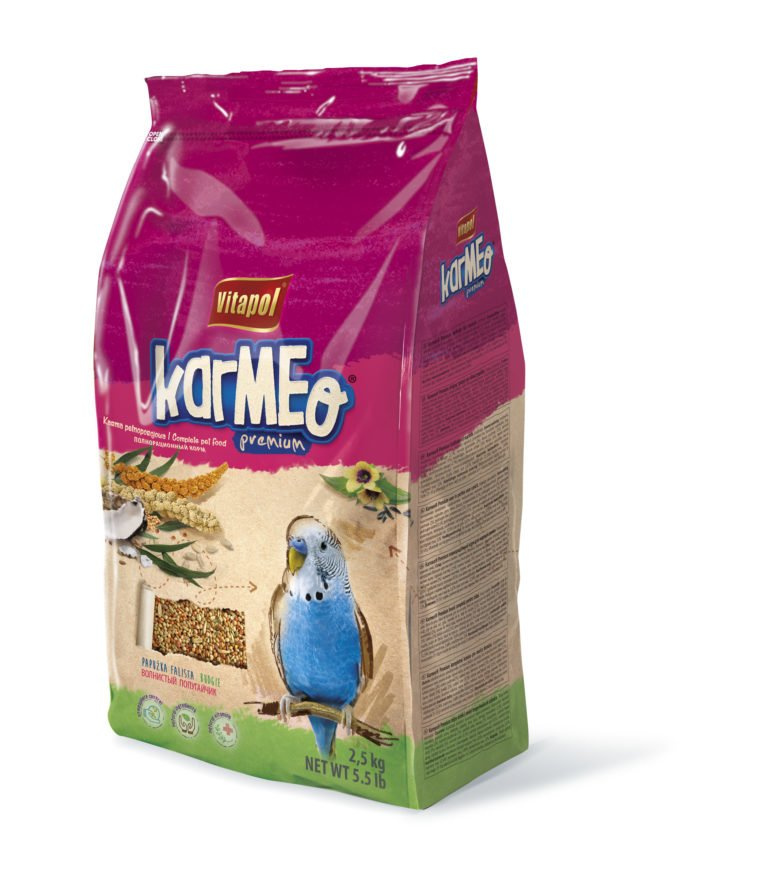 Vitapol Karmeo Premium Karma Pełnoporcjowa Dla Papużki Falistej 2,5kg