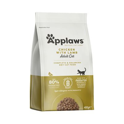 APPLAWS Complete Dry Adult Chicken With Lamb 400g