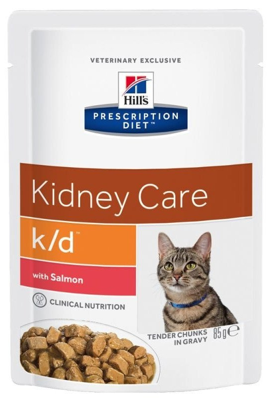Hill's Prescription Diet k/d Feline Salmon 85g