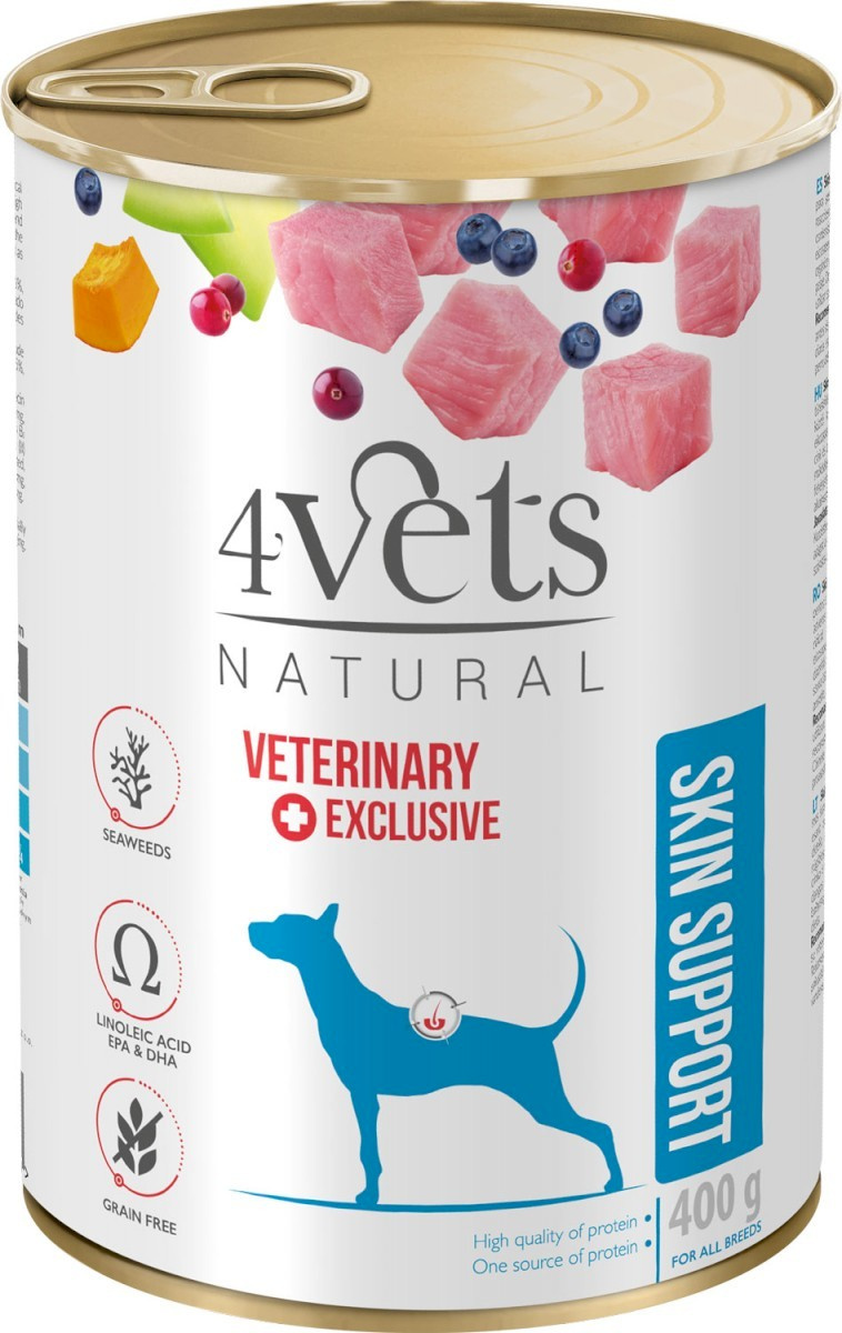 Dolina Noteci 4Vets Dog Skin Support 400g