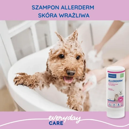 Virbac Allerderm Szampon Dla Psów I Kotów Do Skóry Wrażliwej 250ml