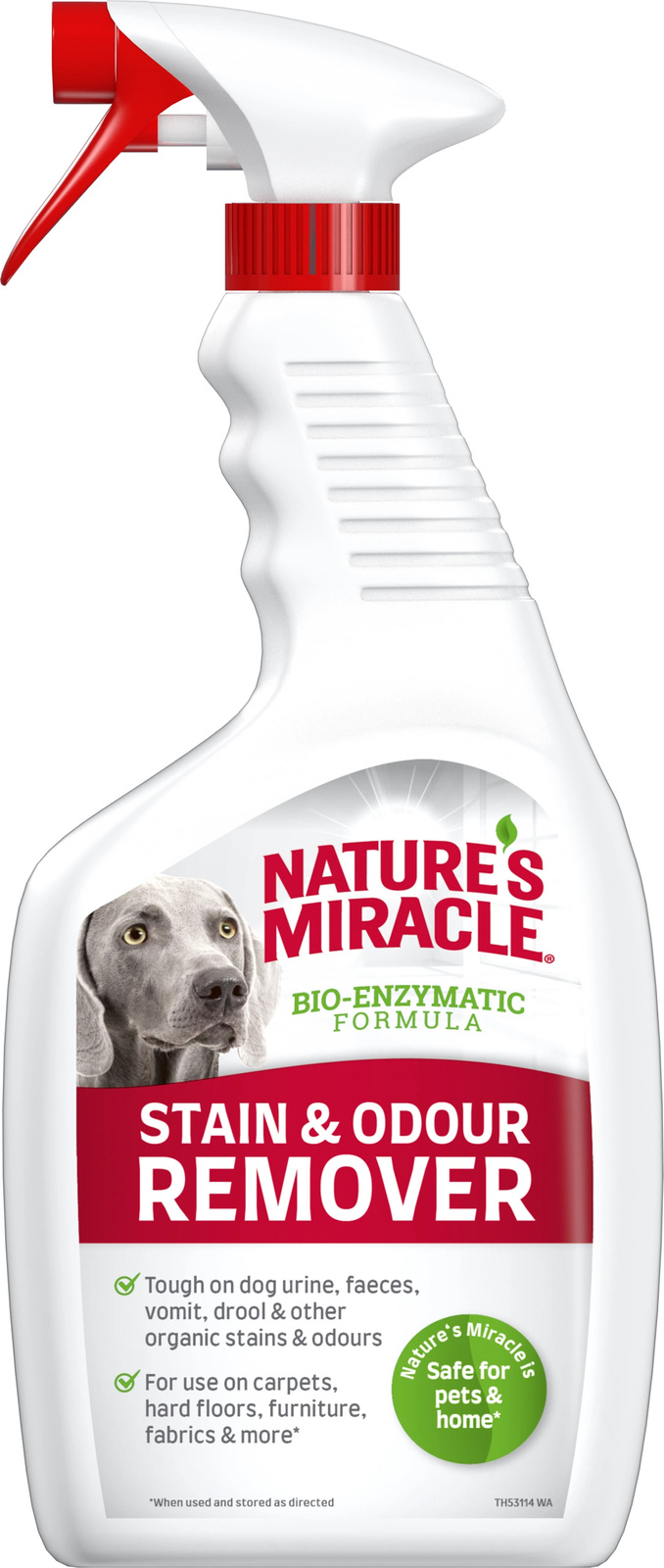 Nature's Miracle Stain & Odour Remover DOG Melon 946 Ml