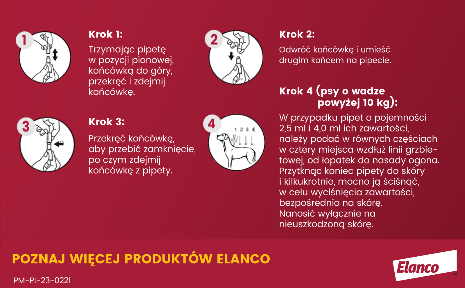 Bayer Advantix Krople Na Kleszcze I Pchły 4x4ml