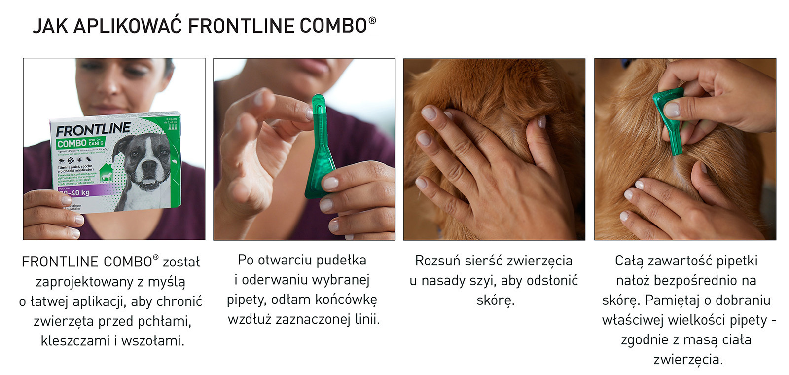FRONTLINE Combo Spot-On Dla Psów 3x2,68ml