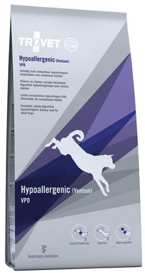 TROVET VPD Hypoallergenic Venison Dla Psa 3kg