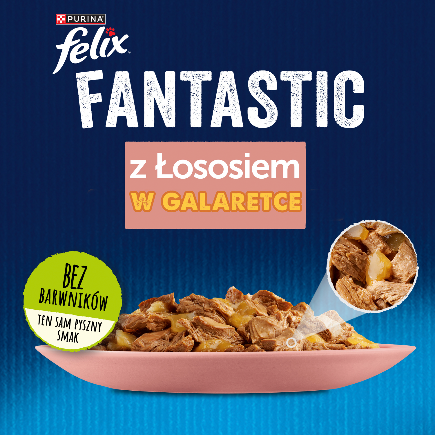 Felix Fantastic Łosoś W Galaretce 85g