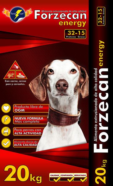 Forzecan Energy 51% mięsa BezGMO 20kg