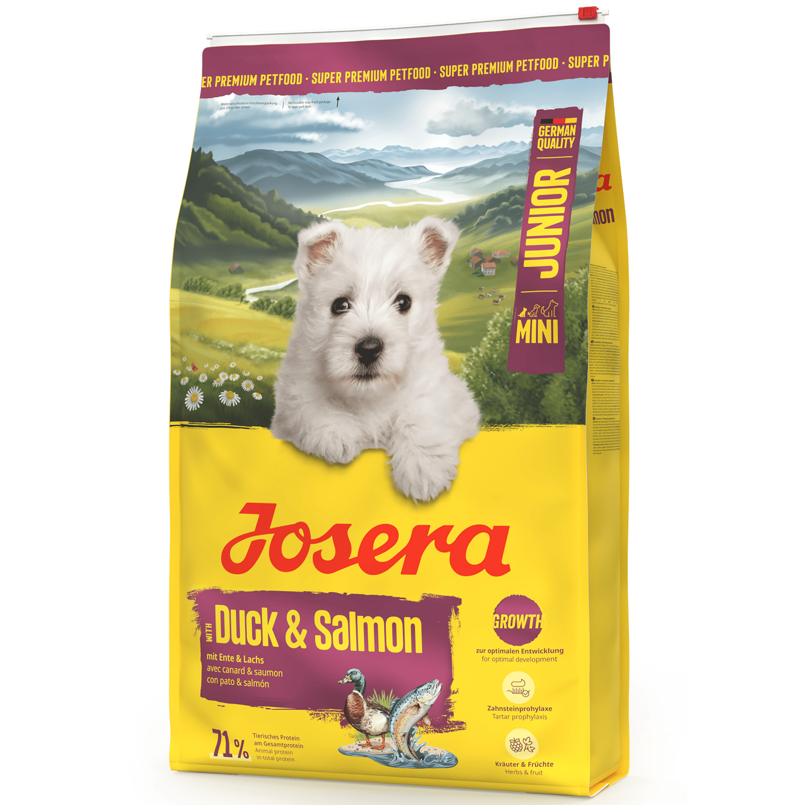 Josera Mini Junior Duck & Salmon 10kg