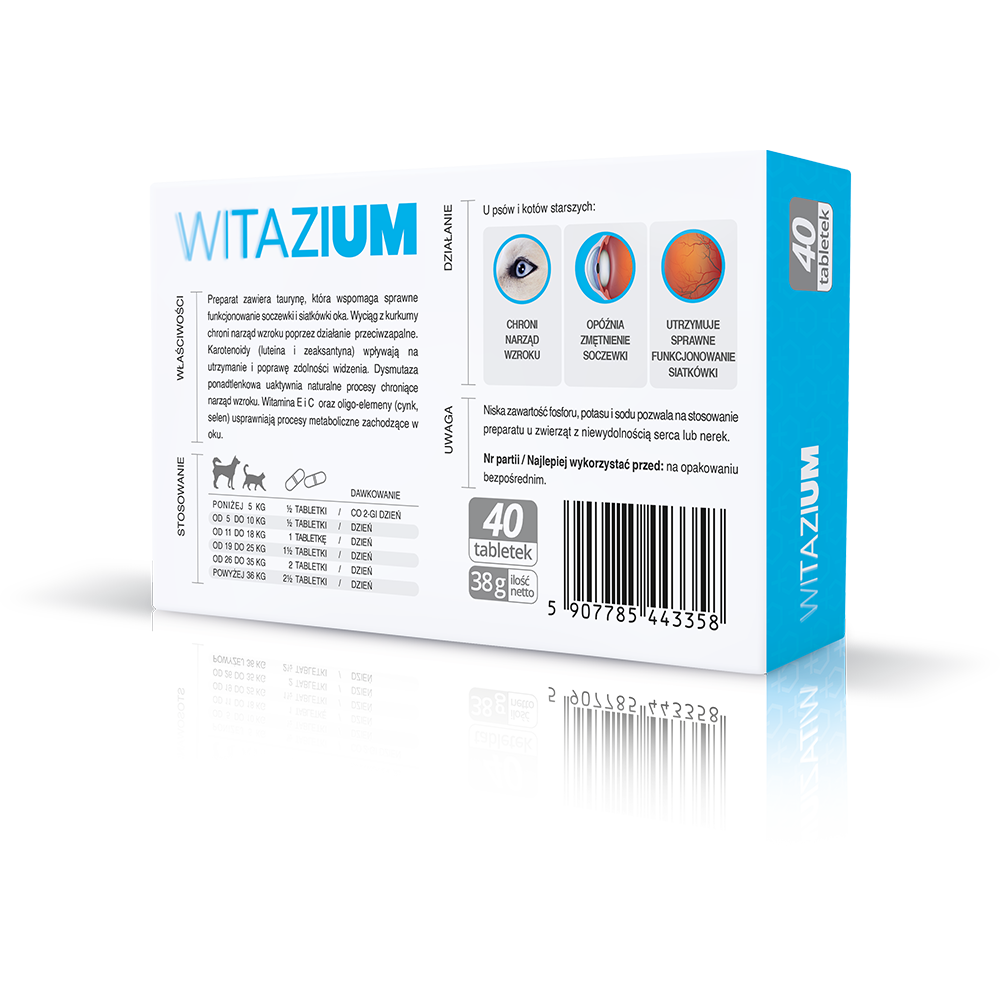Eurowet Witazium Suplement 2x20 Tabletek